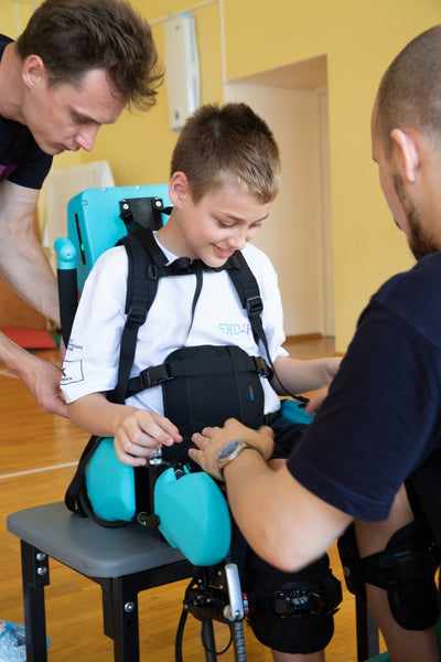 child mobility center exoskeleton 2024 walking settings 2024