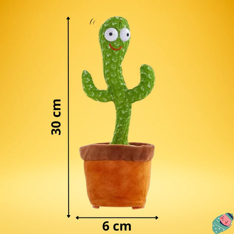 Peluche cactus dansant: « Dancing cactus » le cactus qui danse et  s'illumine 