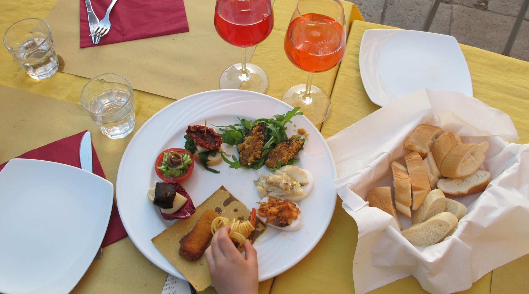 Venedig mit Kindern - Cicchetti