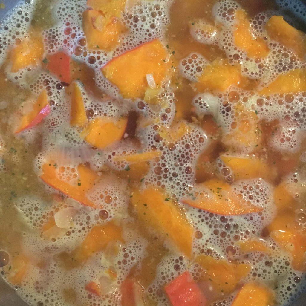 Kuerbissuppe fuer Kinder - Rezept