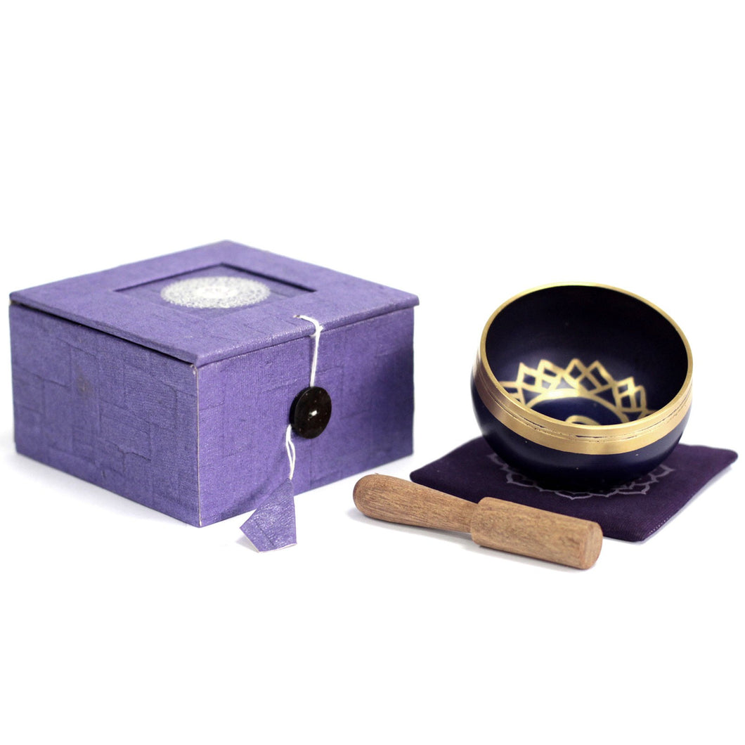 Luxury Chakra Singing Bowl Gift Set