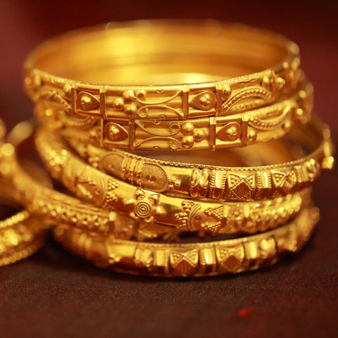 22ct gold bangles asian jewellery valuation