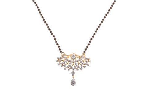 Mangalsutra indian necklace made with 22ct gold