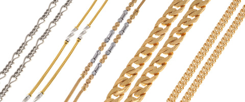 Chain, yellow gold - Categories