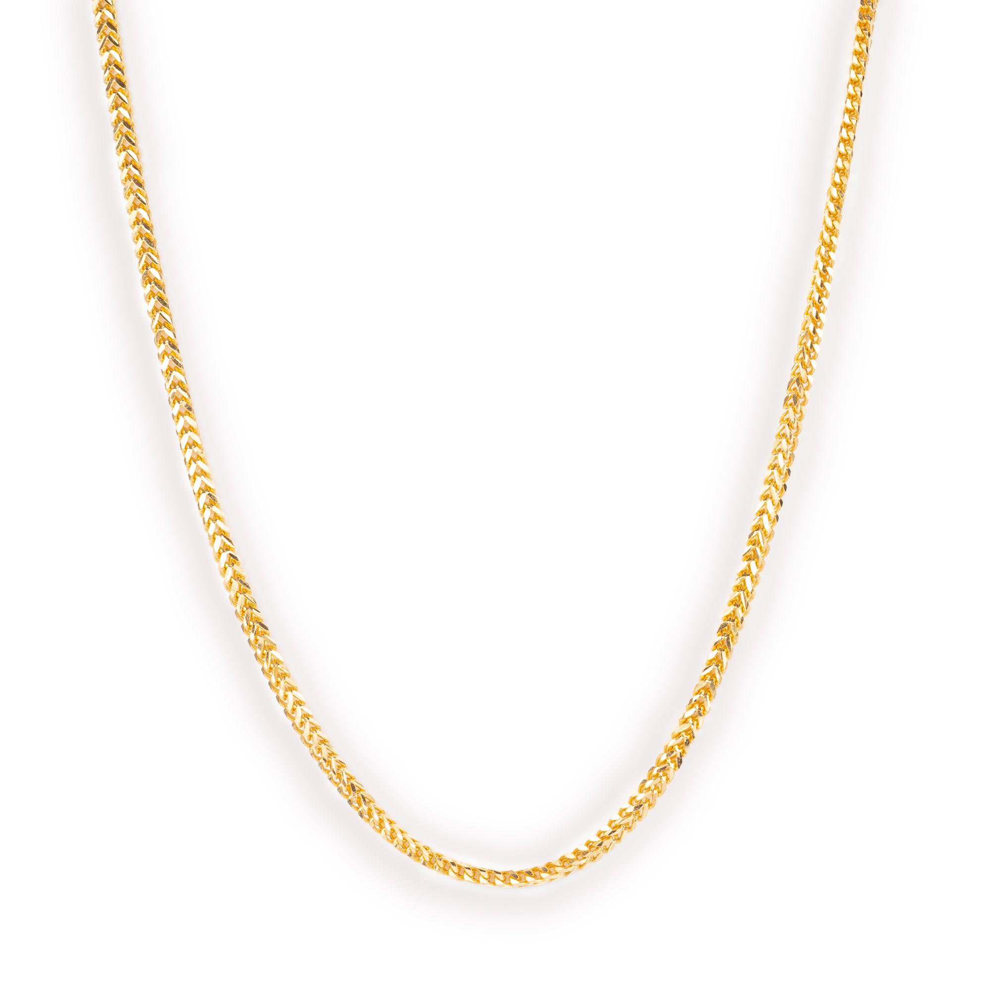 22ct gold chain price today