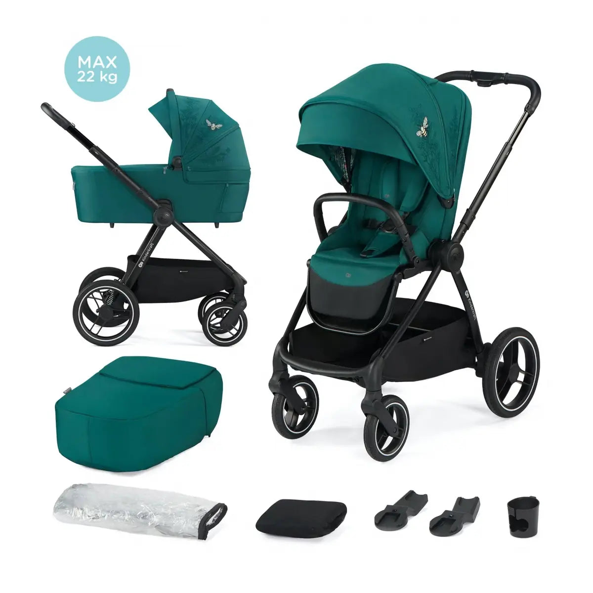 Kinderkraft Indy 2 Stroller - Nature Vibes