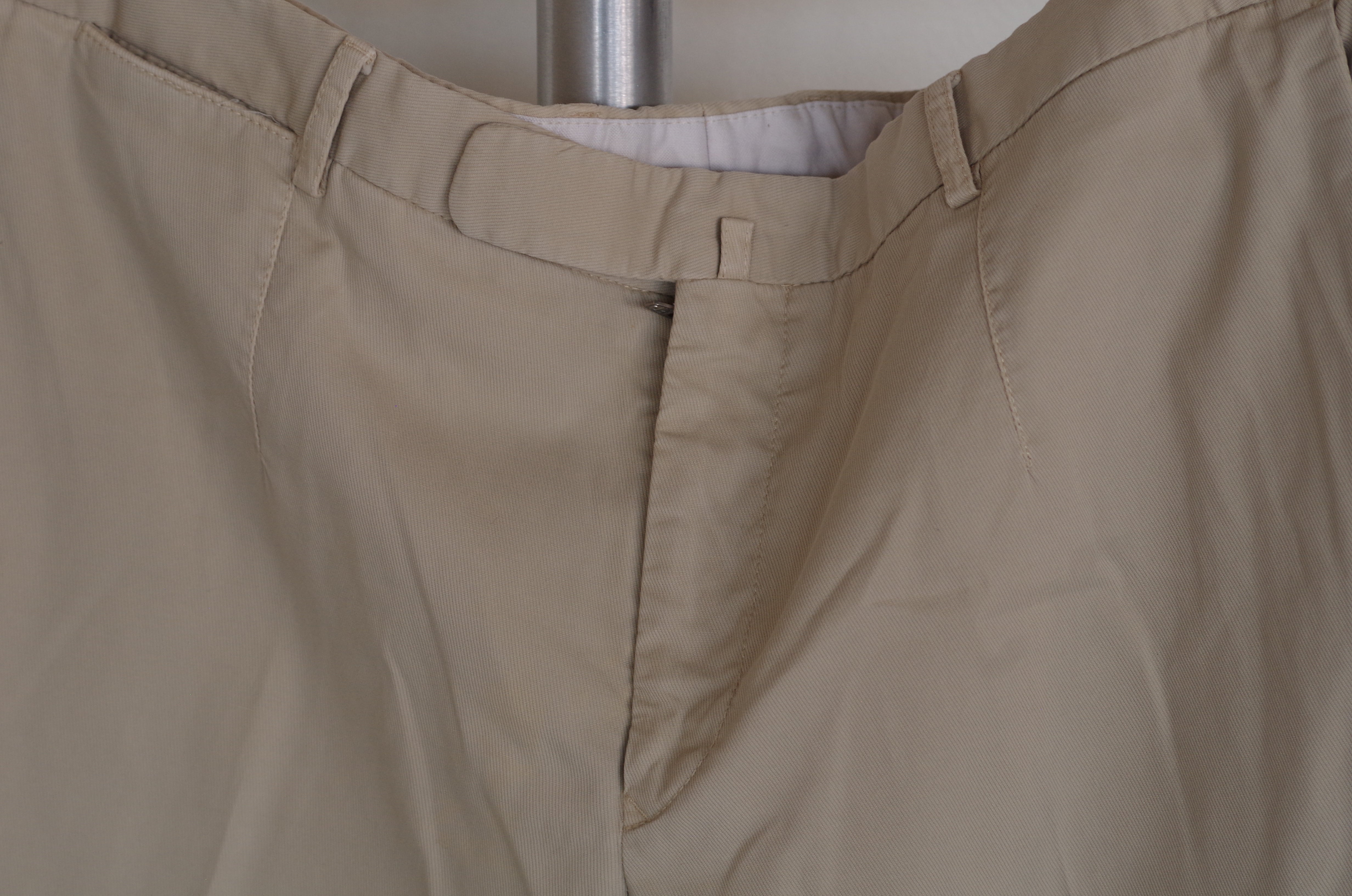 Incotex Cotton Khaki Chinos- 48