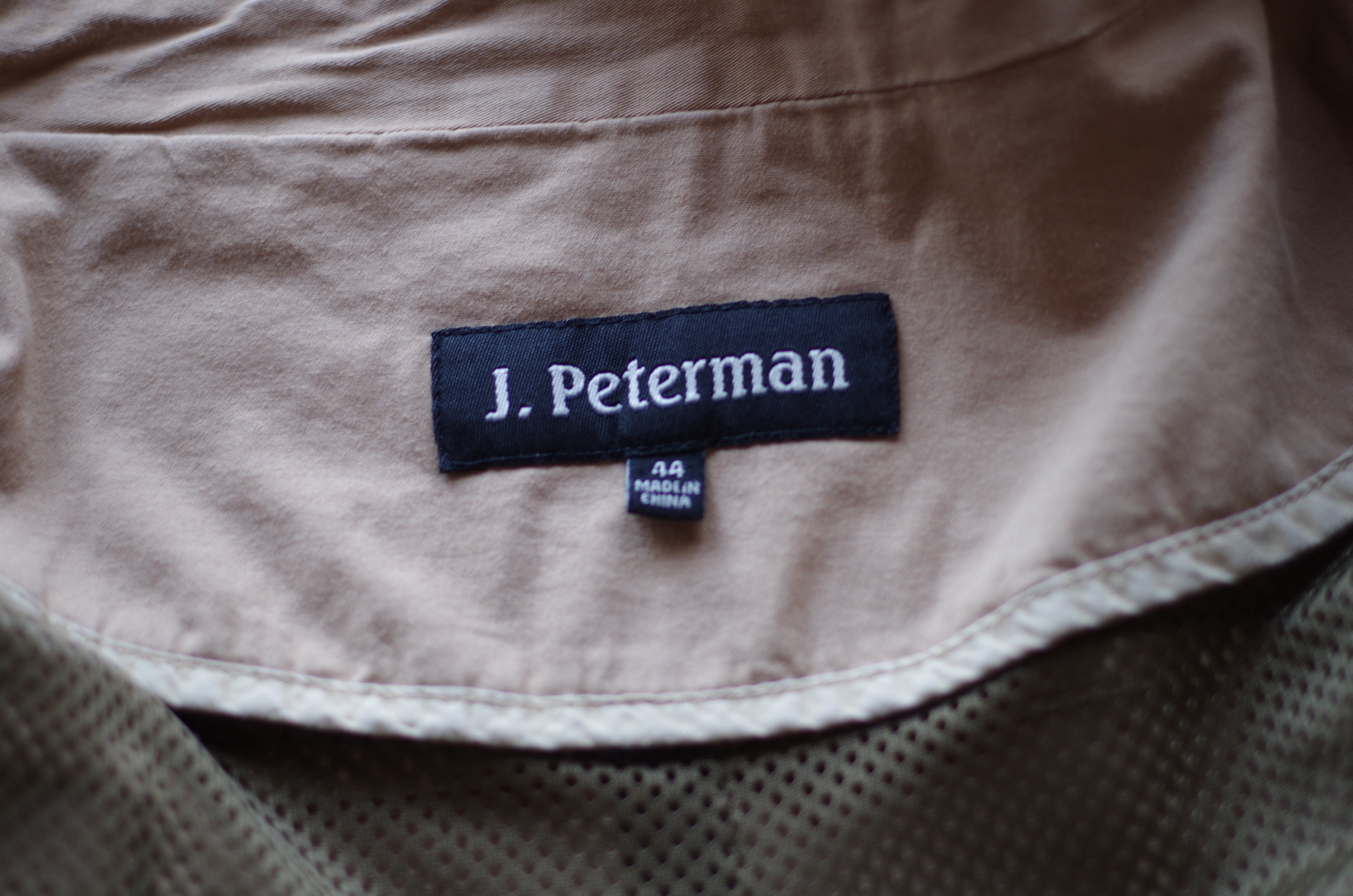 J. Peterman Cotton Safari Jacket - 44
