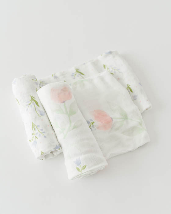 pink muslin blanket