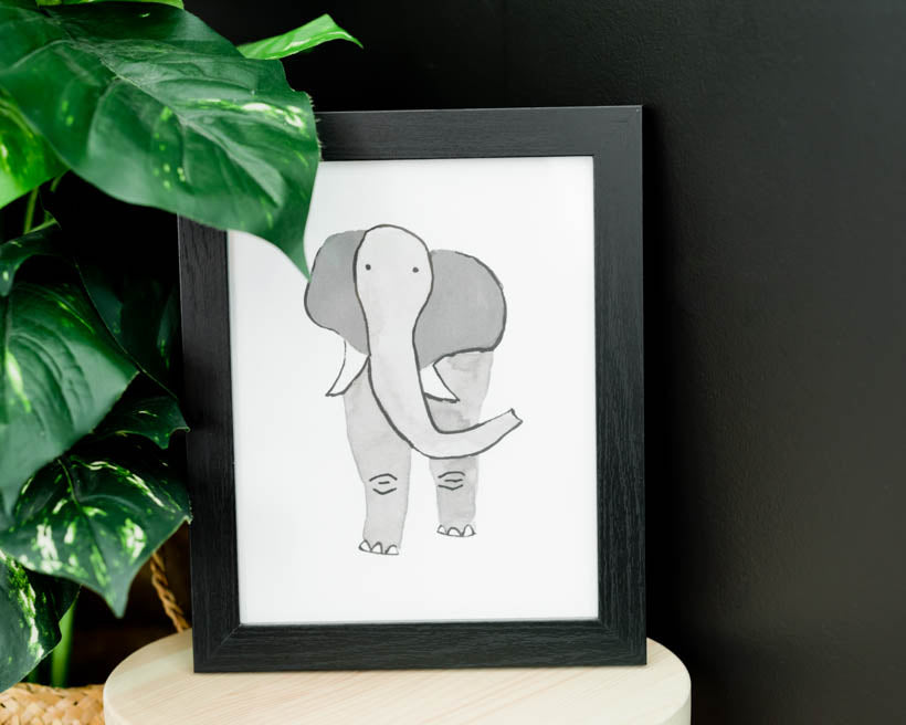 Printable Download - Elephant