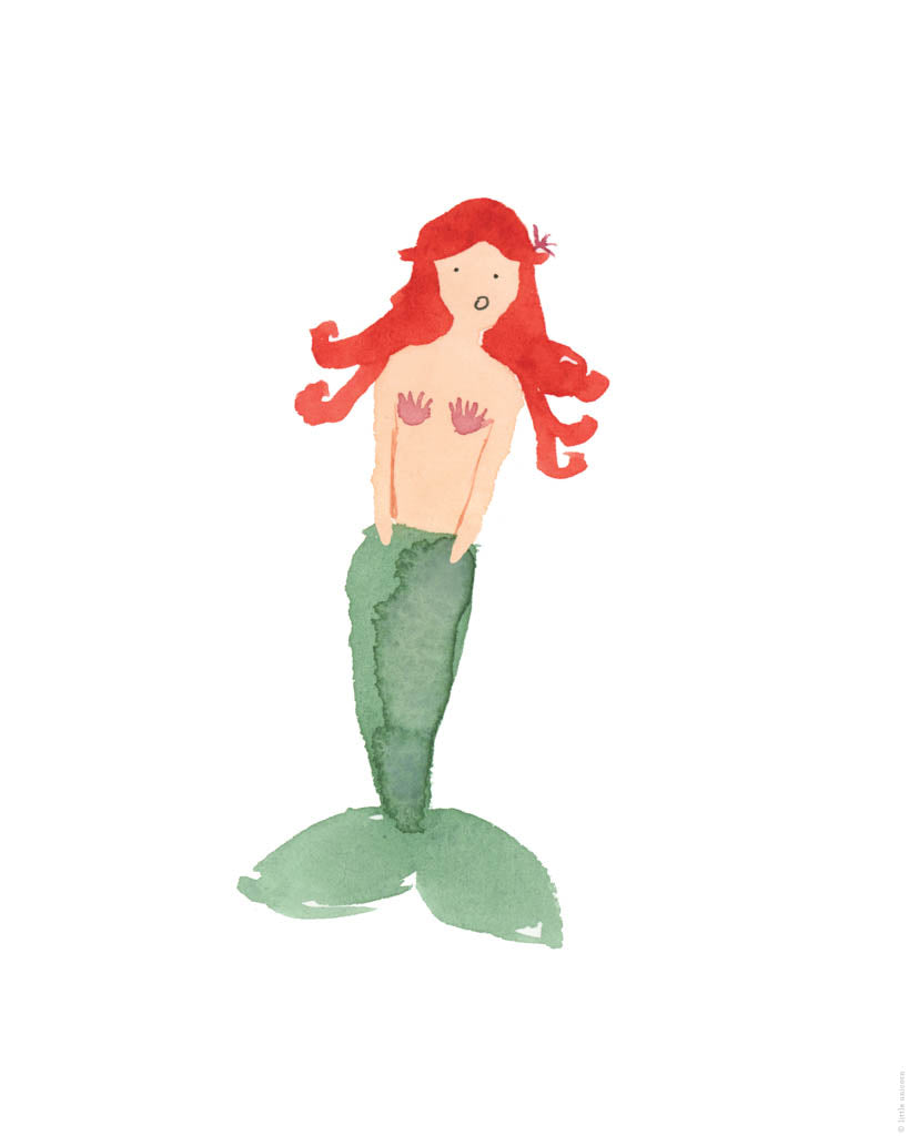 Printable Download - Mermaid