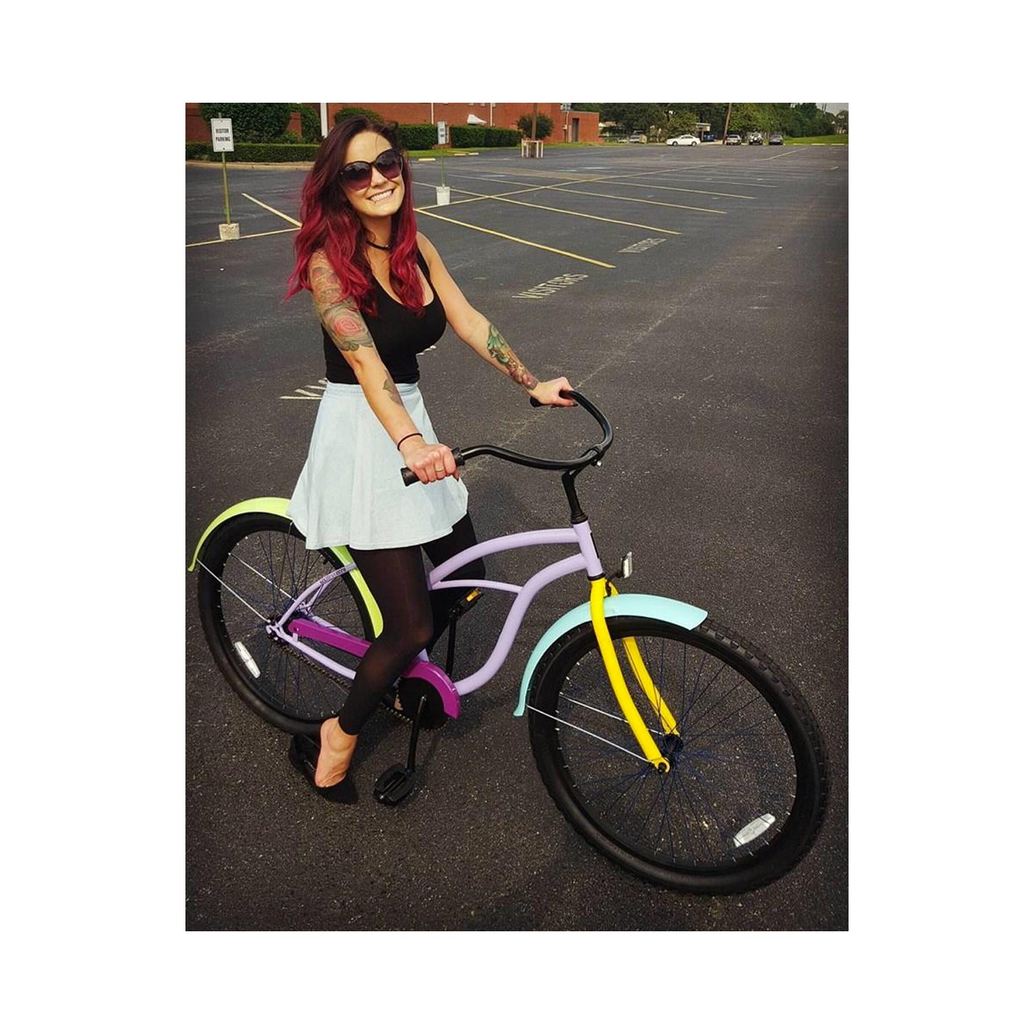 women's bicycle with foot brakes