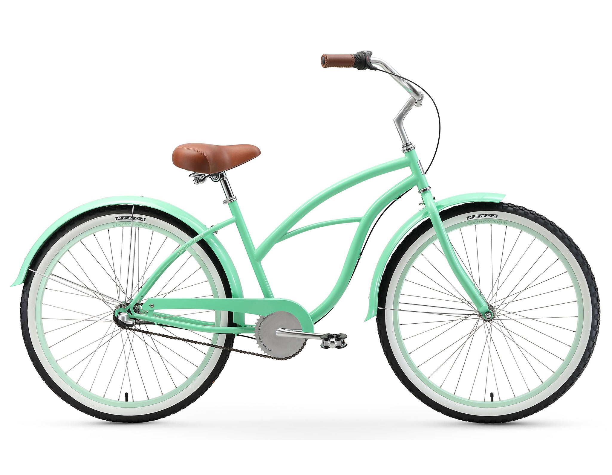 Sixthreezero Serenity Women's 26 Inch 3 Speed Beach Cruiser 