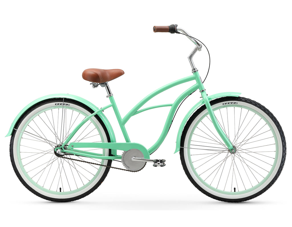 sixthreezero women's 3 speed beach cruiser