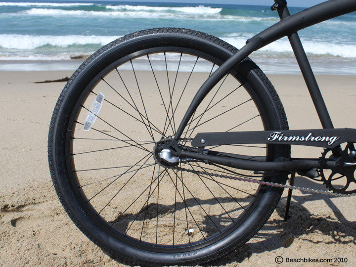 beach cruiser rear wheel assembly