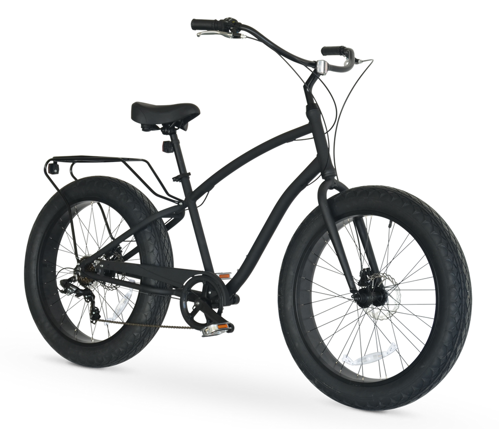 sixthreezero 26 inch men's 7 speed hybrid cruiser bicycle