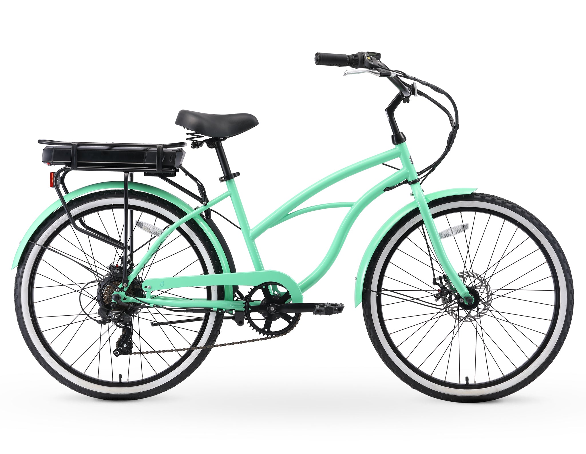 sixthreezero 26 inch women's 7 speed hybrid city bike