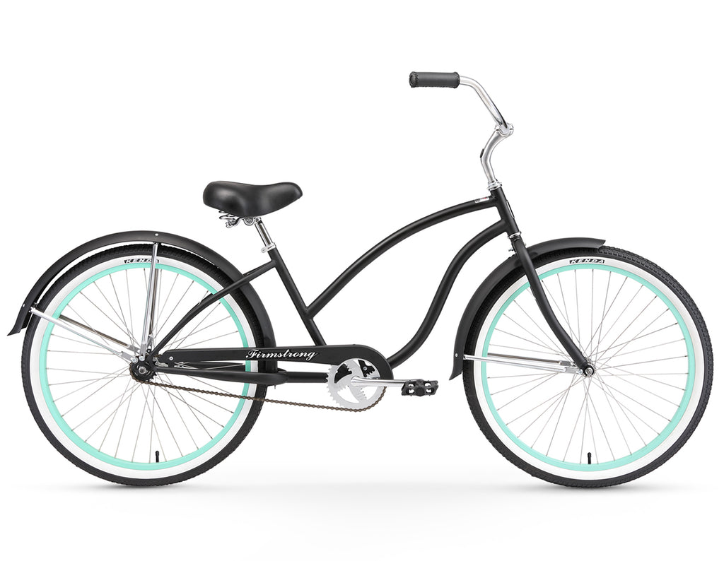 womens black beach cruiser