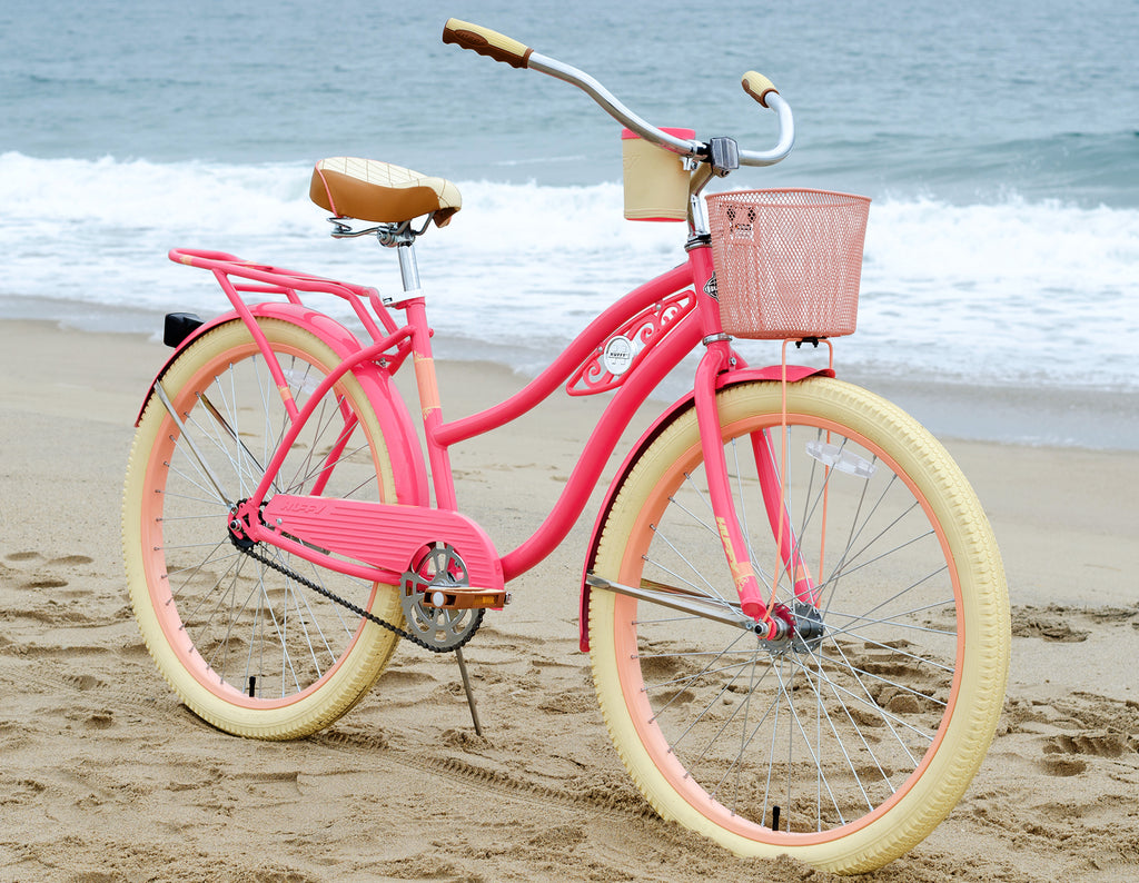 huffy beach cruiser pink