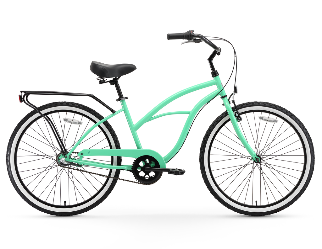 sixthreezero women's 3 speed beach cruiser