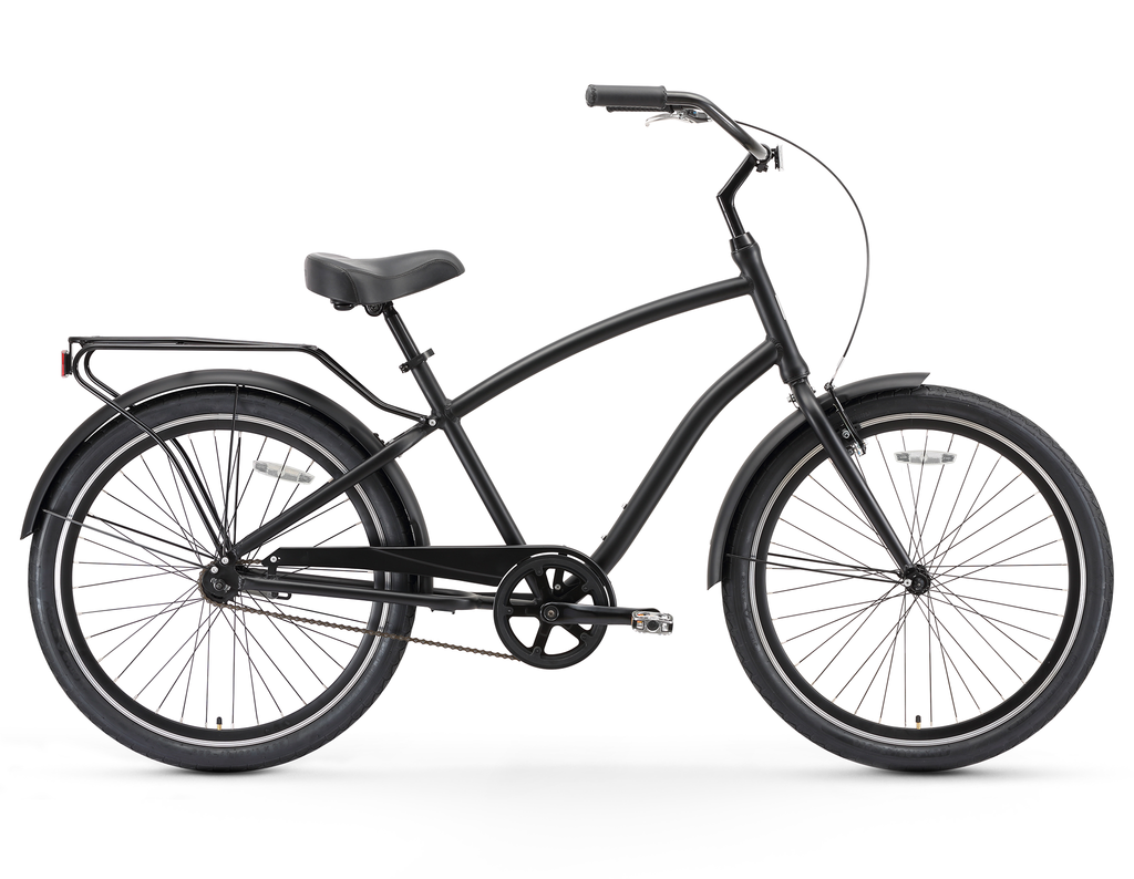 sixthreezero evryjourney men's single speed hybrid cruiser bicycle