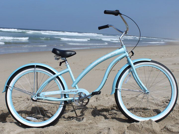 Firmstrong 26 Inch 3 Speed Womens Beach Cruiser Bike Beachbikes