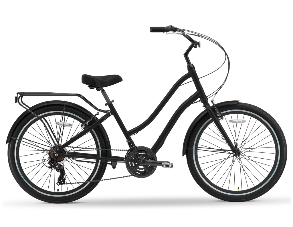 sixthreezero evryjourney men's single speed hybrid cruiser bicycle