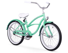 Storen Blokkeren Zielig Firmstrong Girls 20 Inch Beach Cruiser Bicycle Mint Green, Baby Blue & Pink  Preassembled Kids Bike | Beachbikes