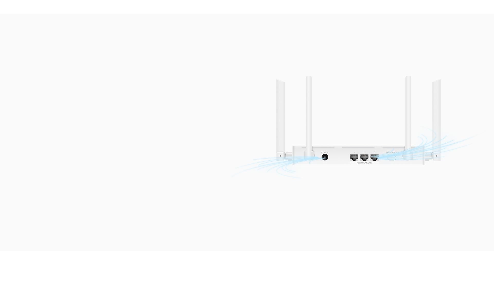 HUAWEI WIFI AX2 + Auto adaptação Gigabit WAN/LAN