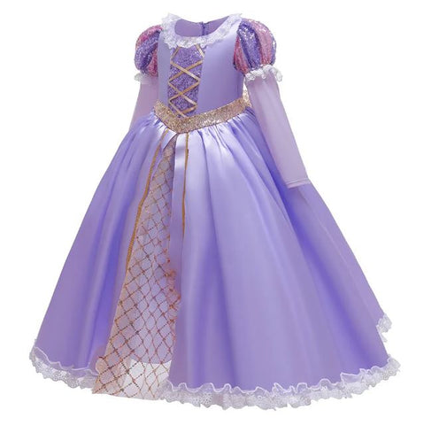 Déguisement Raiponce Disney Princess taille 5-6 ans robe violet -  Déguisements/Taille 4 à 6 ans - La Boutique Disney