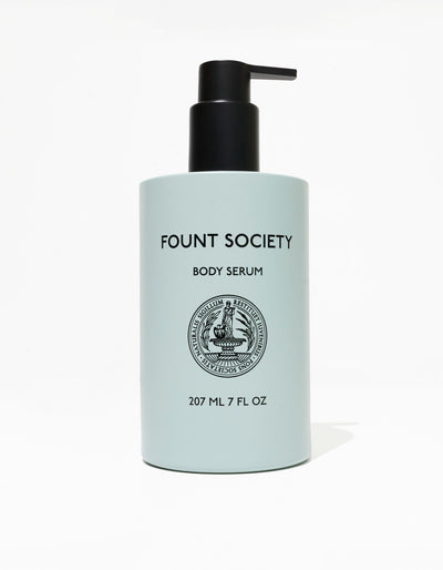Fount Body Serum bottle.