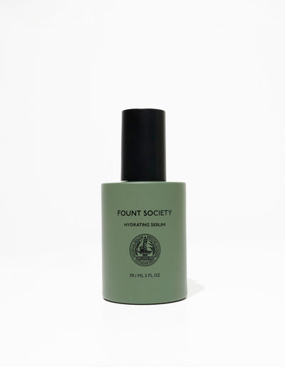 Fount Hydrating Serum bottle.