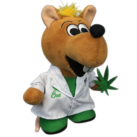 Bud Lab Rat Plush toy cannabis hortoculturist