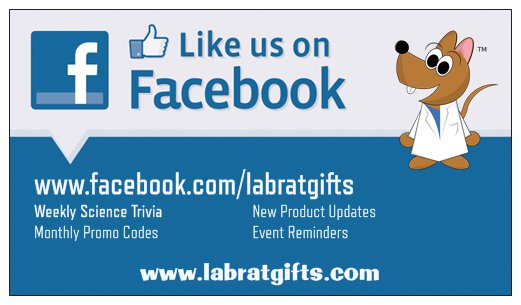 Lab Rat Gifts Facebook Banner