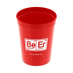 BeEr 16oz Red Stadium Cup  - LabRatGifts