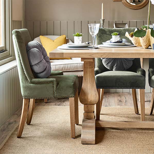 Hamilton Olive Green Dining Chairs