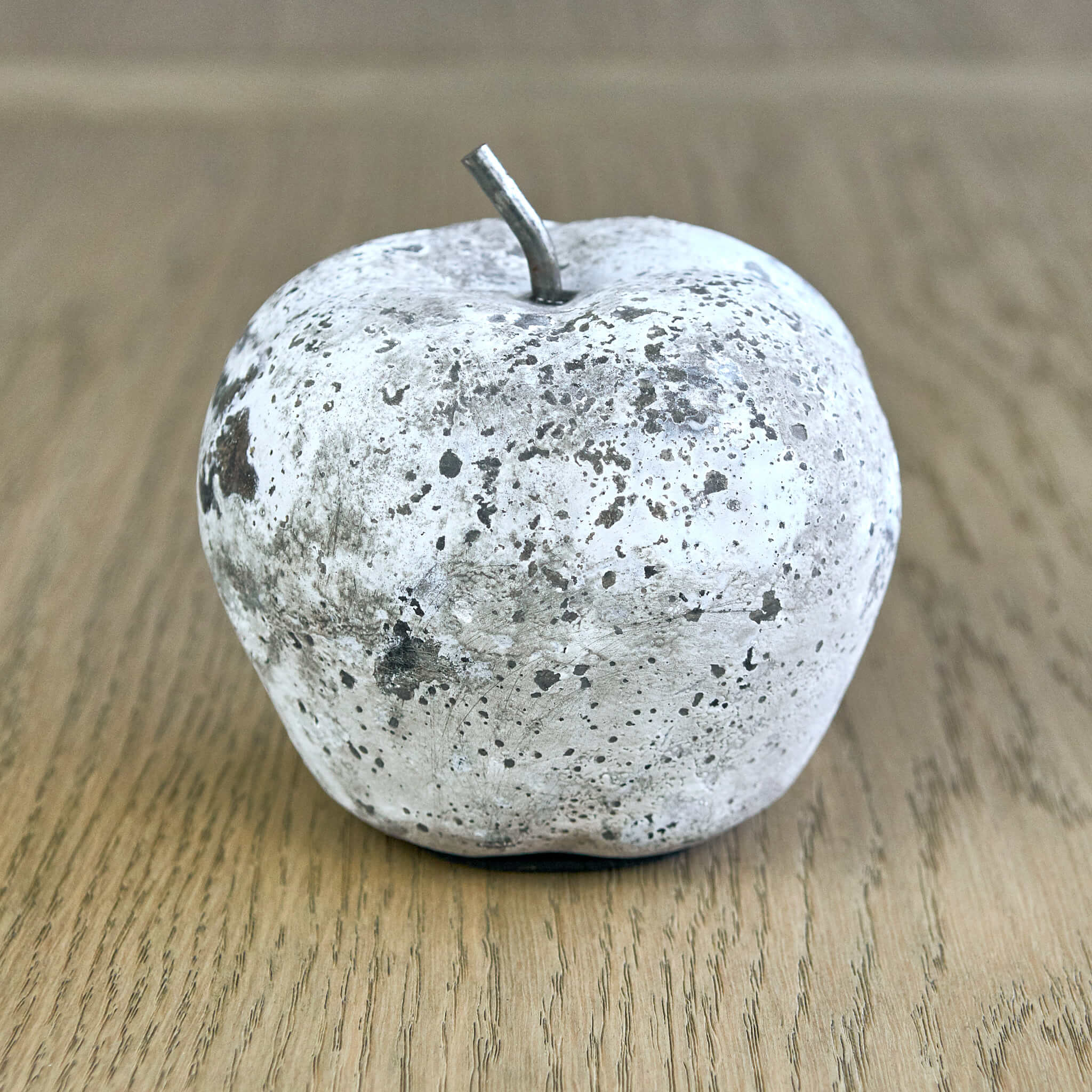 apple and stone