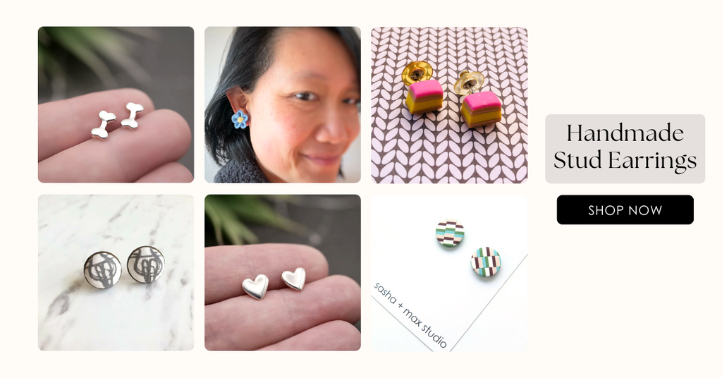 Australian Handmade Stud Earrings