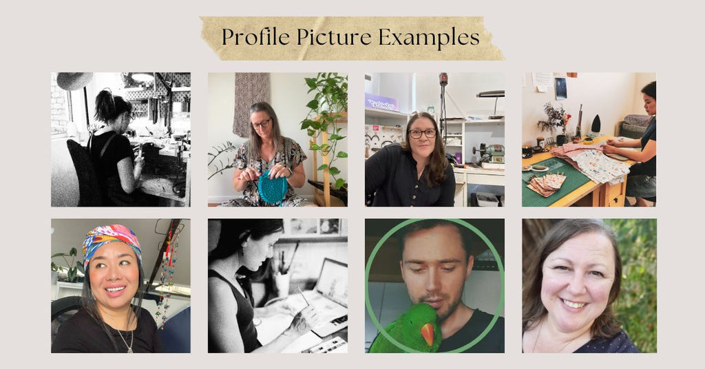 Great examples of artist profile pictures