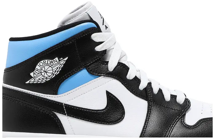 Air Jordan 1 Mid University Black White