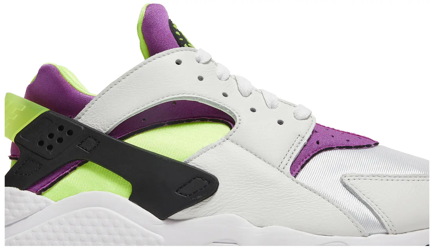 Nike Air Huarache Run Neon Yellow Magenta (2021)