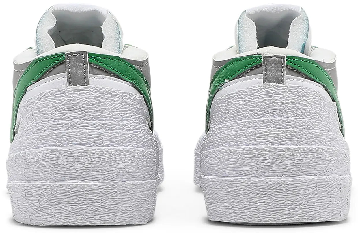 Nike Blazer Low Sacai Medium Grey Classic Green