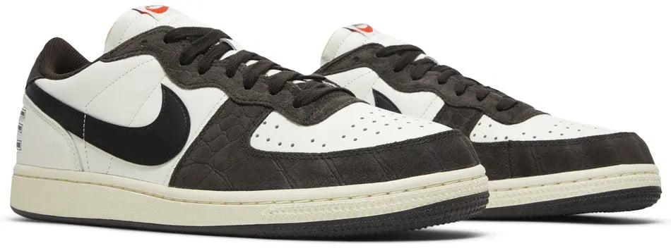 Nike Terminator Low Croc Velvet Brown