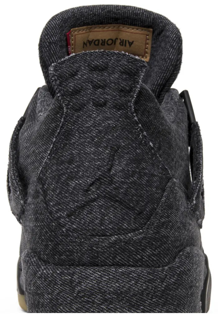 Air Jordan 4 Retro Levi's Black