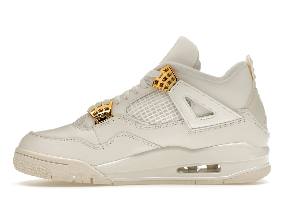 Air Jordan 4 Sail Metallic Gold