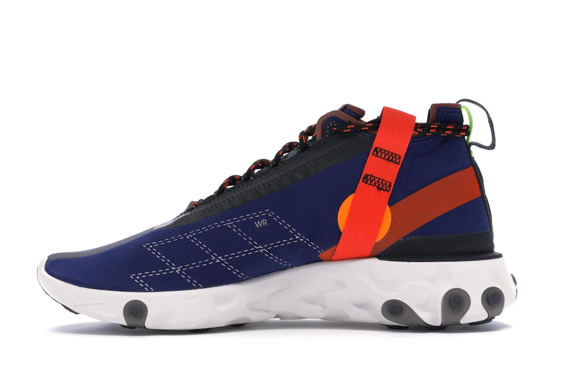 Nike React Runner Mid WR ISPA Blue Void Team Orange