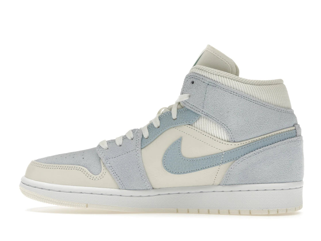 Air Jordan 1 Mid Mixed Textures Blue