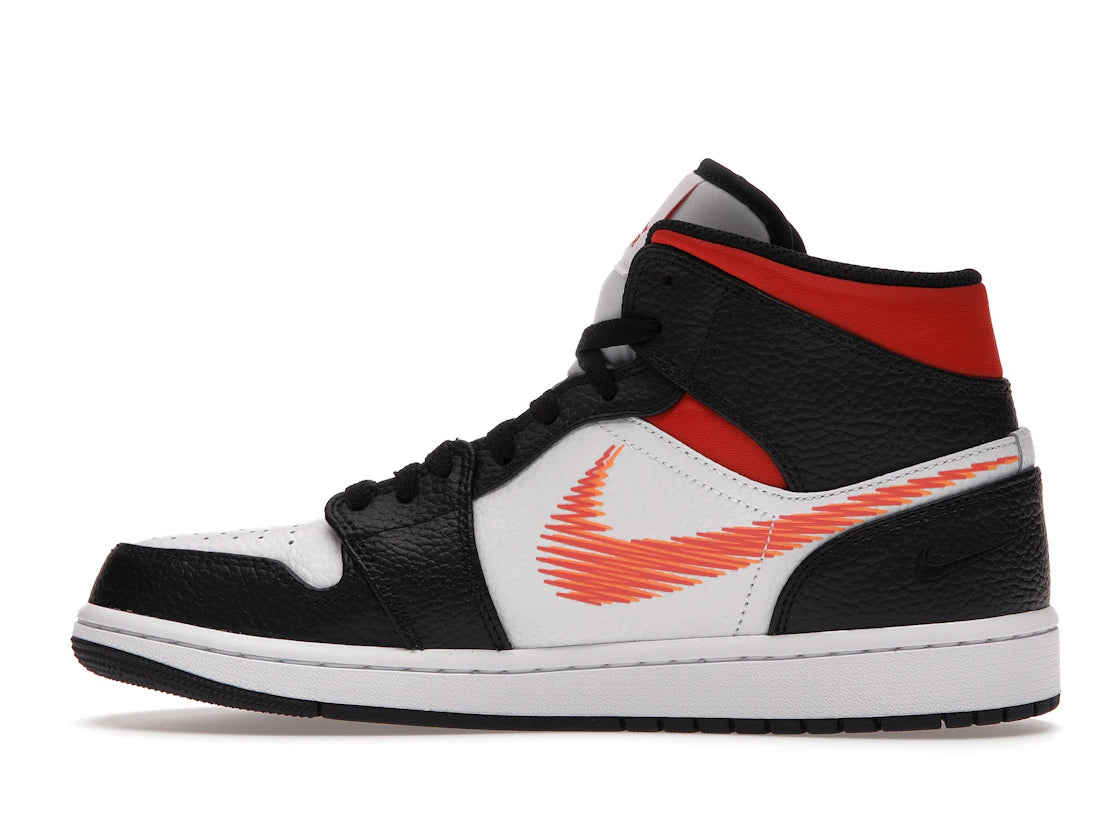 Air Jordan 1 Mid Zig Zag Swoosh