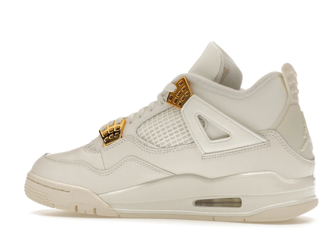 Air Jordan 4 Sail Metallic Gold