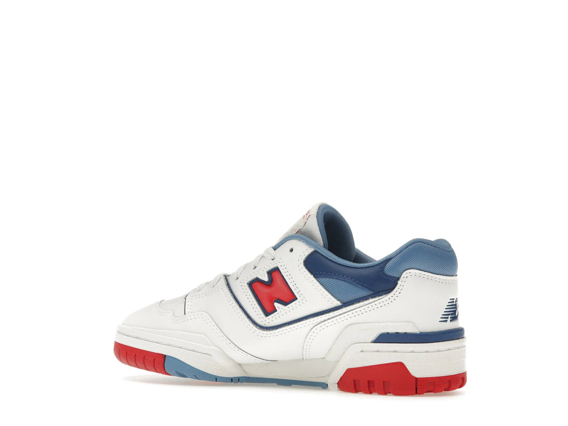 New Balance 550 White True Red